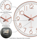 Modern Silent Wall Clock - Image 6