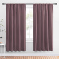 NICETOWN Living Room Curtains, Home Decorations Thermal Insulated Solid Rod by NICETOWN