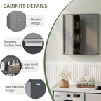 Bathroom Wall Cabinet, Bathroom Cabinet Wall Mount, Over Toilet Space Saver - Image 6