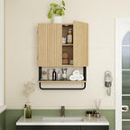 RUSTOWN Farmhouse Bathroom Wall Cabinet - Image 8