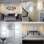 TRLIFE Modern Wall Sconce, Adjustable 4 Color Temperature LED Wall Sconce Plug - Image 4