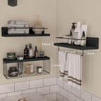 PopiShelves Bathroom Shelves Over Toilet - Image 3
