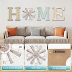 ZAZIWZ Farmhouse Home Signs - Image 3