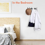Optish Coat Rack Wall Mount, Wall Hooks - Image 7
