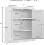 Crosley Furniture Savannah 3-Piece Wall Kitchen Storage Cabinet, Cabinets - Image 7
