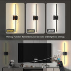 Battery Operated Wall Sconces Set of 2,  8000mAh Rotatable - Image 7