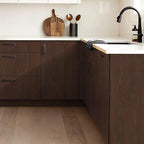 Heroad Peel and Stick Wallpaper Wood Contact Paper Red Brown Wood Grain Contact - Image 5