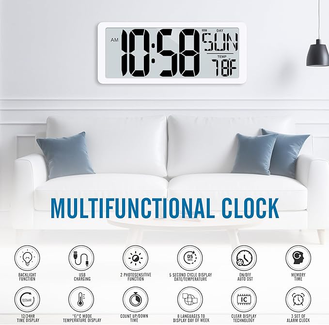 TXL Rechargeable Atomic Clock - Image 3
