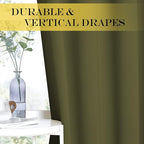 NICETOWN Blackout Window Curtain 90 inch Length - Image 4