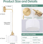 Shenmoyl Vintage Wall Sconce - Image 3