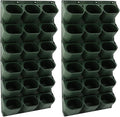 Vertical Wall Planter with 36 Pots, Hanging Garden Plant Flowerpot Holder by Eapmic