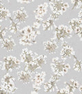 Floral Peel and Stick Wallpaper Farmhouse Pear Blossom Vintage Wallpaper by LUKUUI