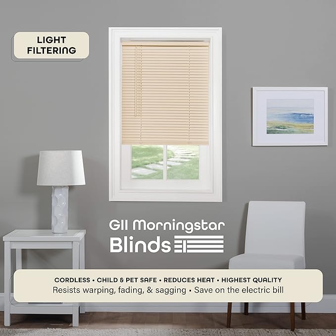 Cordless Light Filtering Mini Blind - Image 2