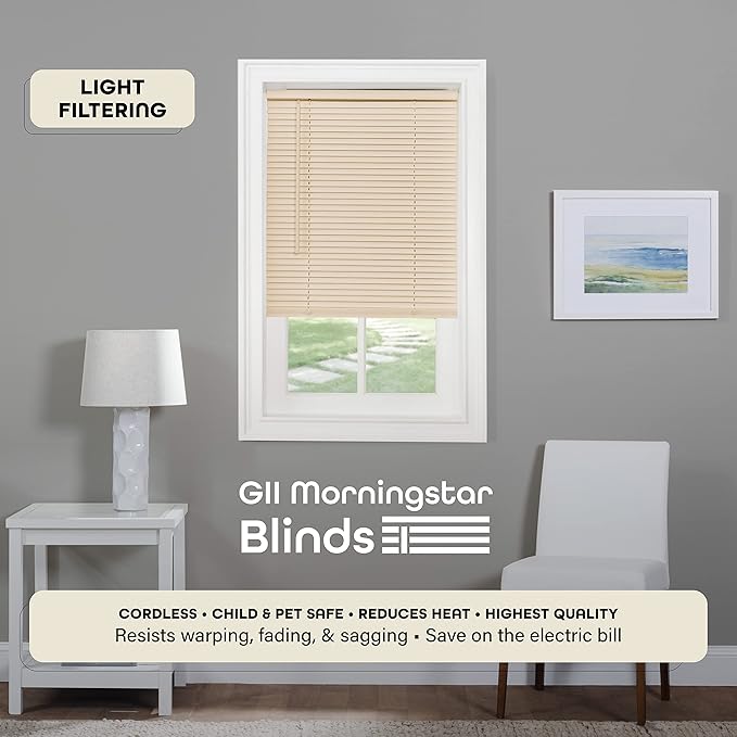 Cordless Light Filtering Mini Blind - Image 2