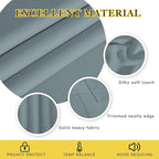 NICETOWN Extra Wide Patio Door Curtain 84 inch Long - Image 3
