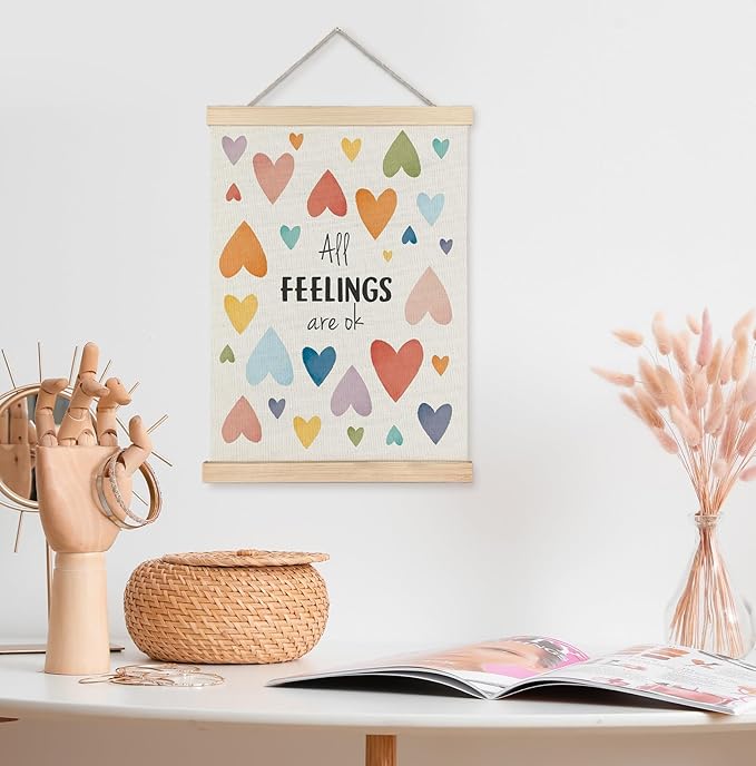 Yomisex All Feelings Are OK Mental Health Wall Art Poster - Image 3