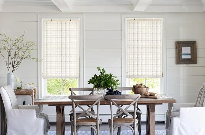 LazBlinds Cordless Bamboo Blinds, Light Filtering Hanging Window Shades - Image 5