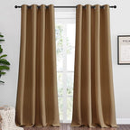 NICETOWN Sleek Blackout Curtains 102 inches Length by NICETOWN