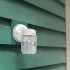 Design House Jelly Jar 1-Light Outdoor Wall Lantern, Wet Rated Exterior Porch - Image 7