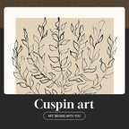 Framed Matisse Neutral Wall Art Set of 4 - Image 7