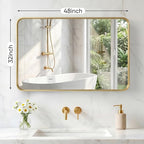NEWBULIG 32X48 Inch Bathroom Mirror - Image 2