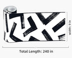 FLFK Black and White Design Wallpaper Border - Image 2