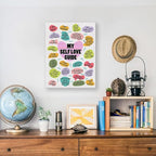 Inspirational Self Love Poster Canvas Wall Art - Image 5
