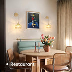Shenmoyl Vintage Wall Sconce Wall Lamp - Image 4