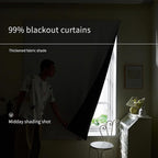 AJAZZ self Adhesive Portable 100% Blackout Curtains Simple and Easy to - Image 5