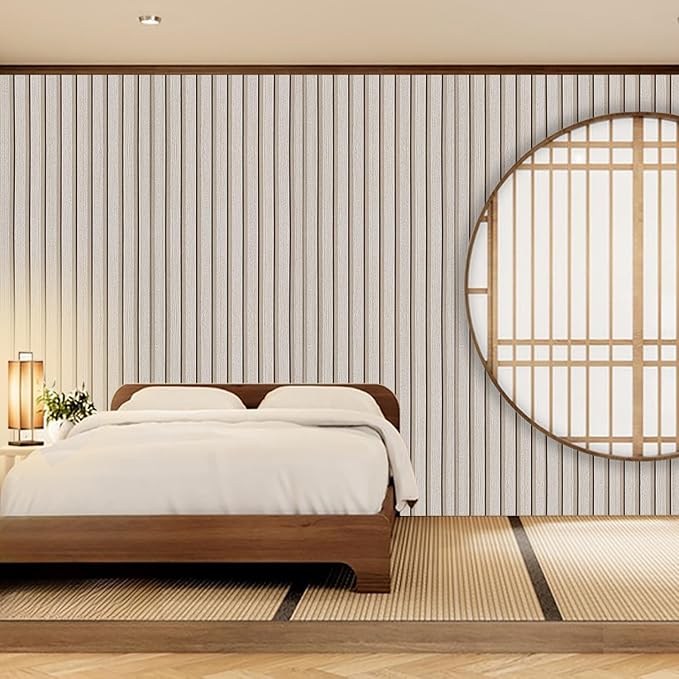 Wood Slat Peel and Stick Wallpaper - Image 6