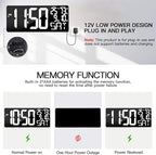 18 Inch Oversized Digital Wall Clock - Image 5