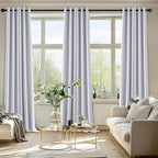 MIULEE Blackout Curtains for Bedroom Living Room 2 Panels, Thermal Insulated - Image 6