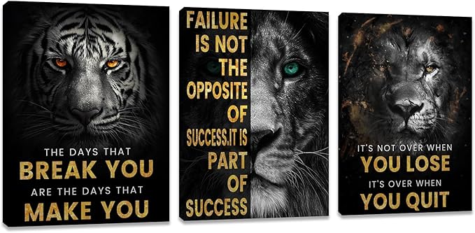 Inspirational Motivational Posters by Kuiluuye