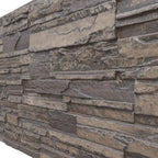 EverStone Cascade Faux Stone Panel, 48 5/8"W x 24 3/4"H x 1 1/4"D, Cascade - Image 7