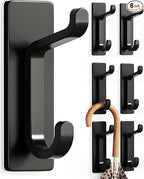 pickpiff Wall Hooks for Coat and Towel: 13LB Strong Adhesive Door Hanger Stick by pickpiff