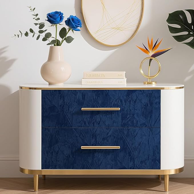 30" x 160" Large Self Adhesive Velvet Wallpaper Blue Flocking Liner Blue Felt - Image 5