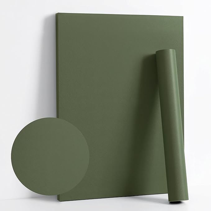 Dimoon 78.7''x15.7'' Green Skin Peel and Stick Wallpaper Contact Paper Modern by DIYYOURMOON
