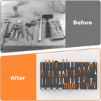 WALMANN Metal Pegboard Panels for Wall Tools Storage Pegboard for Garage - Image 7