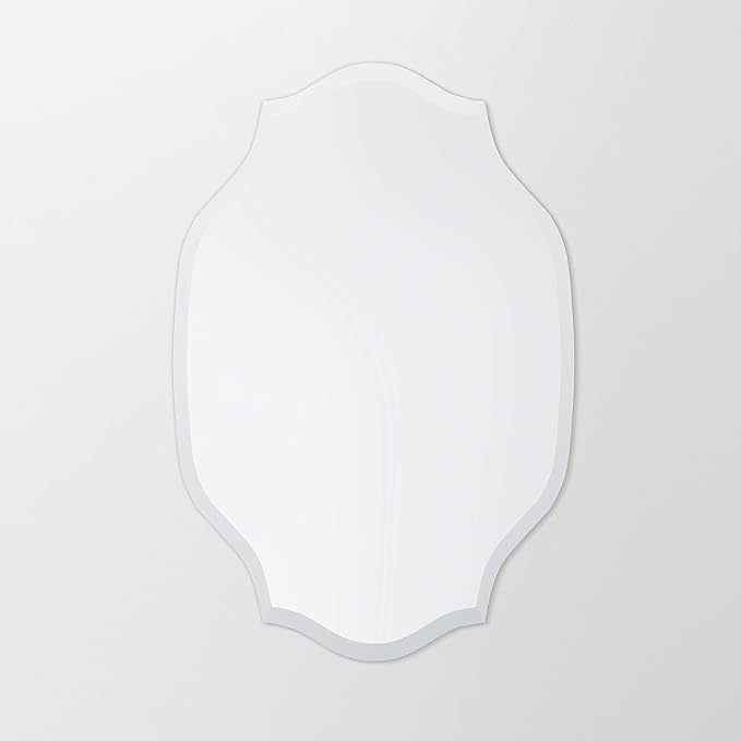 Better Bevel Frameless Oval Mirror | 24" x 36" Bathroom Wall Mirror w/Beveled - Image 3