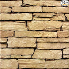 Commomy 3D Faux Stone Wall Panel Peel and Stick Wall Tiles by CommomyDecor