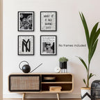 NaZaUK Trendy Preppy New Yorkers Poster Decor, Funky Aesthetic Wall Art Prints - Image 5
