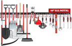 SEDY 68" All Metal Garden Tool Organizer Hooks by SEDY
