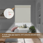 SUNOFF No Drill Tools Cordless Blackout Roller Shades Blinds - Image 7