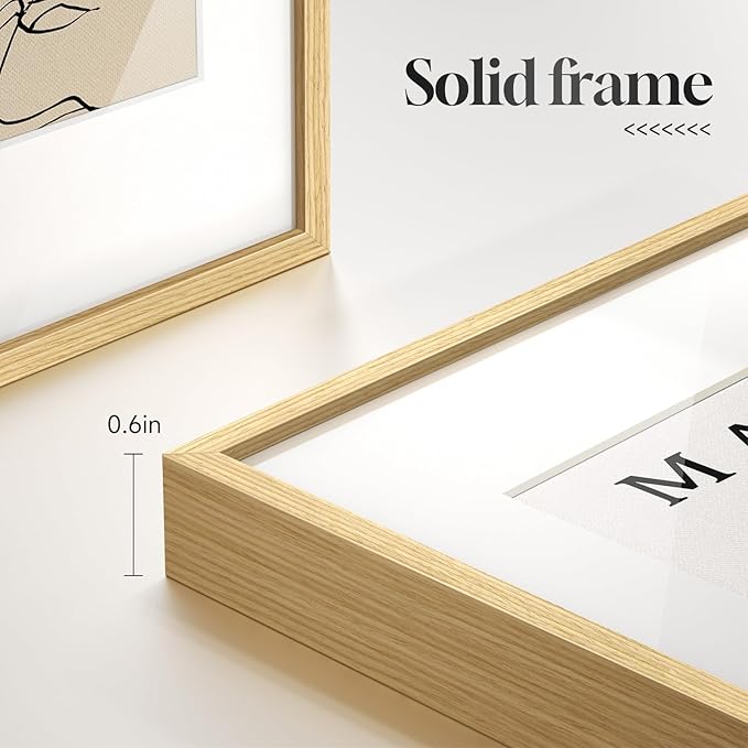 Framed Matisse Neutral Wall Art, Abstract Modern Minimalist Botanical Prints - Image 6