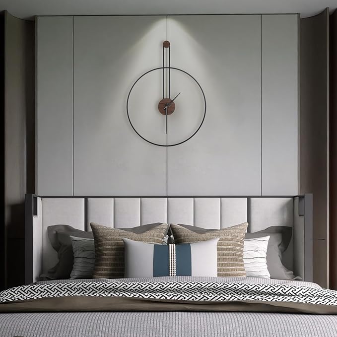 DRELIFAM Modern Wall Clock Large Wall Clocks - Image 3