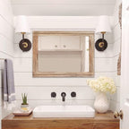 AAZZKANG Rustic Mirror for Wall - Image 6