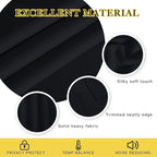 NICETOWN Bedroom Black Out Curtain 54 inches Long - Image 4