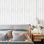 Abyssaly Shiplap Peel and Stick Wallpaper 394" X 11.8" Self-Adhesive Removable - Image 3