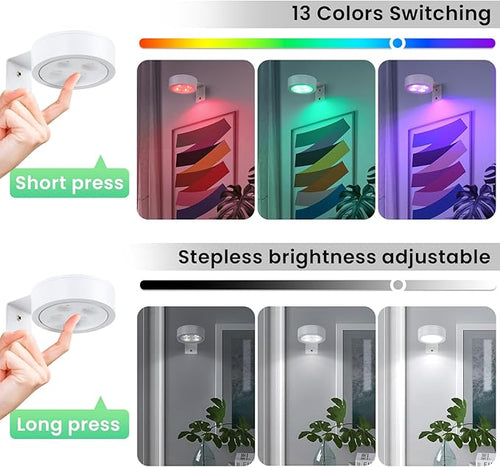 4-Pack Picture Light Battery Operated - Image 2