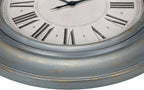 Monarch Specialties I 9028 Clocks, Large Oversized, Wall Clock, Antique Blue - Image 4